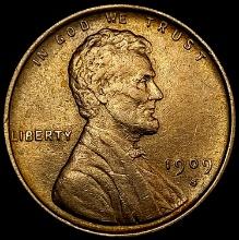 1909-S Wheat Cent CHOICE BU