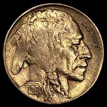 1920-D Buffalo Nickel ABOUT UNCIRCULATED