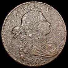 1802 Draped Bust Large Cent NICELY CIRCULATED