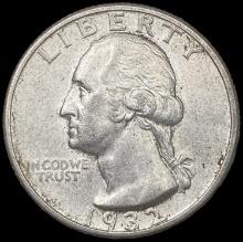 1932-S Washington Silver Quarter UNCIRCULATED