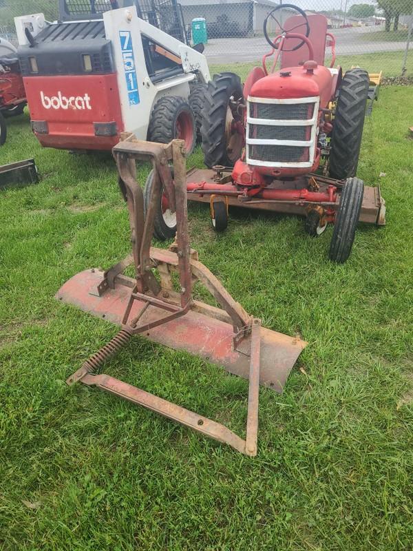 International Cub Lo Boy Tractor w/ Woods 60" Belly Mower & Blade