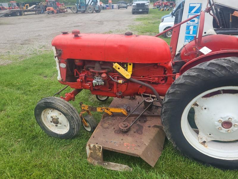 International Cub Lo Boy Tractor w/ Woods 60" Belly Mower & Blade