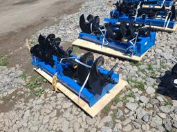 Giyi Skid Loader Auger Attachment w/ 8", 12" & 16" Bits