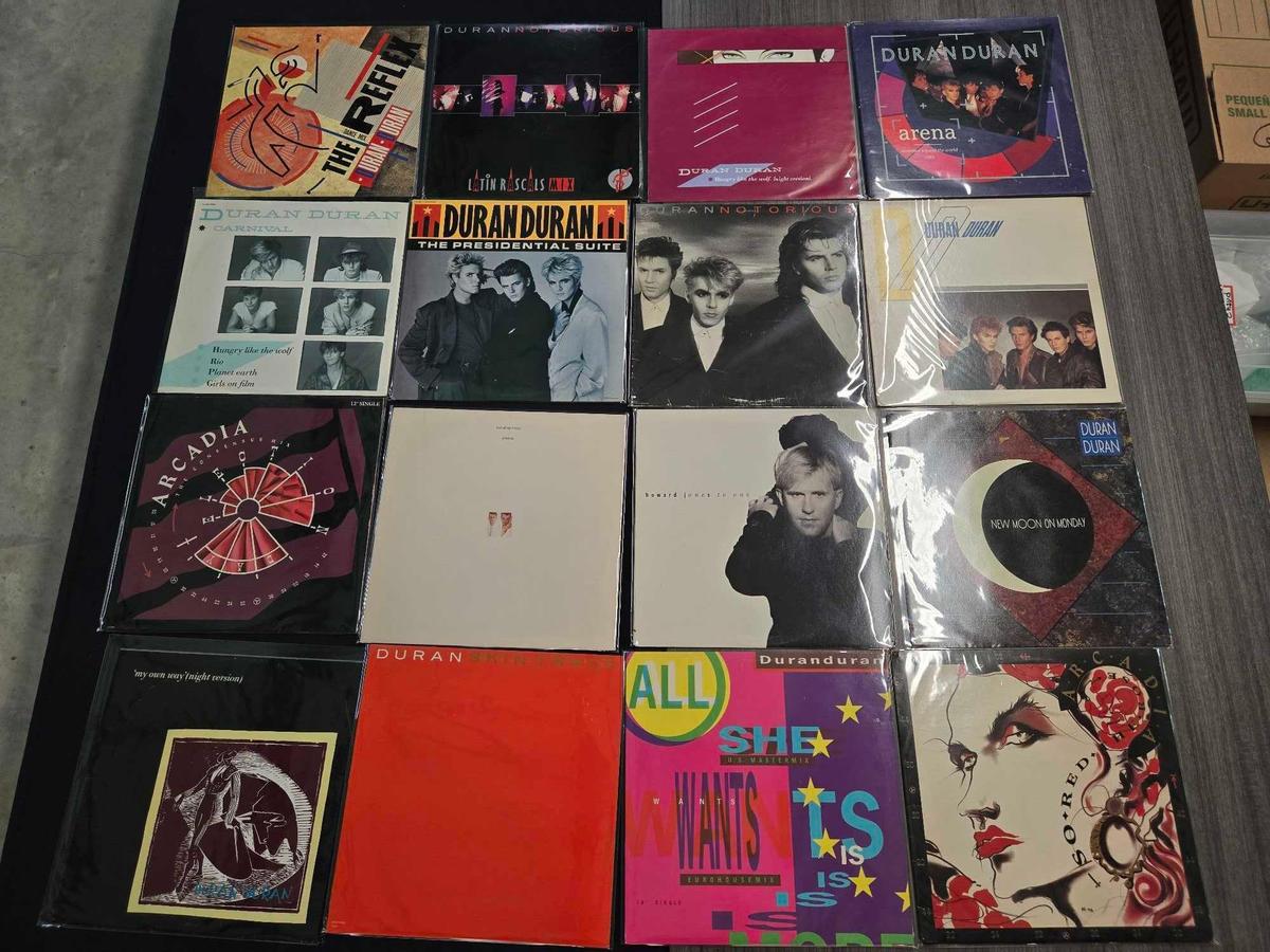 Approx. 40 Vintage Rock N Roll and Other Vinyl Record Albums