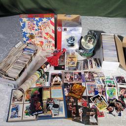 Lot of Baseball Cards, Pogs and Related Collectibles