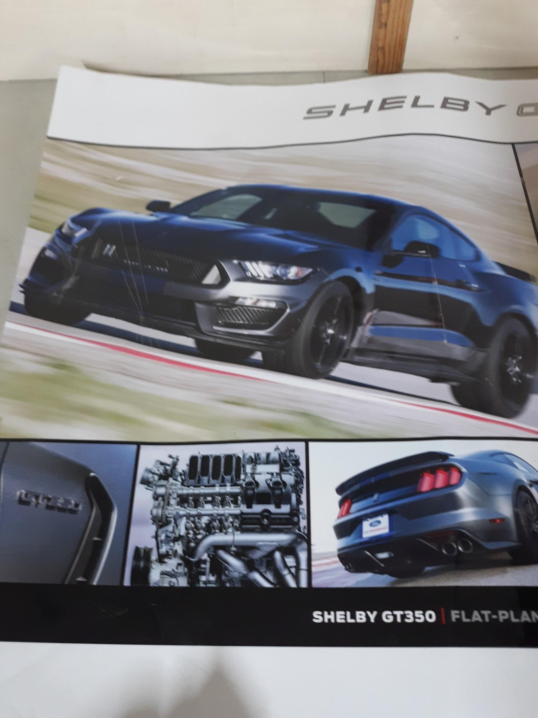 Nascar Memorabilia, Shelby GT Poster