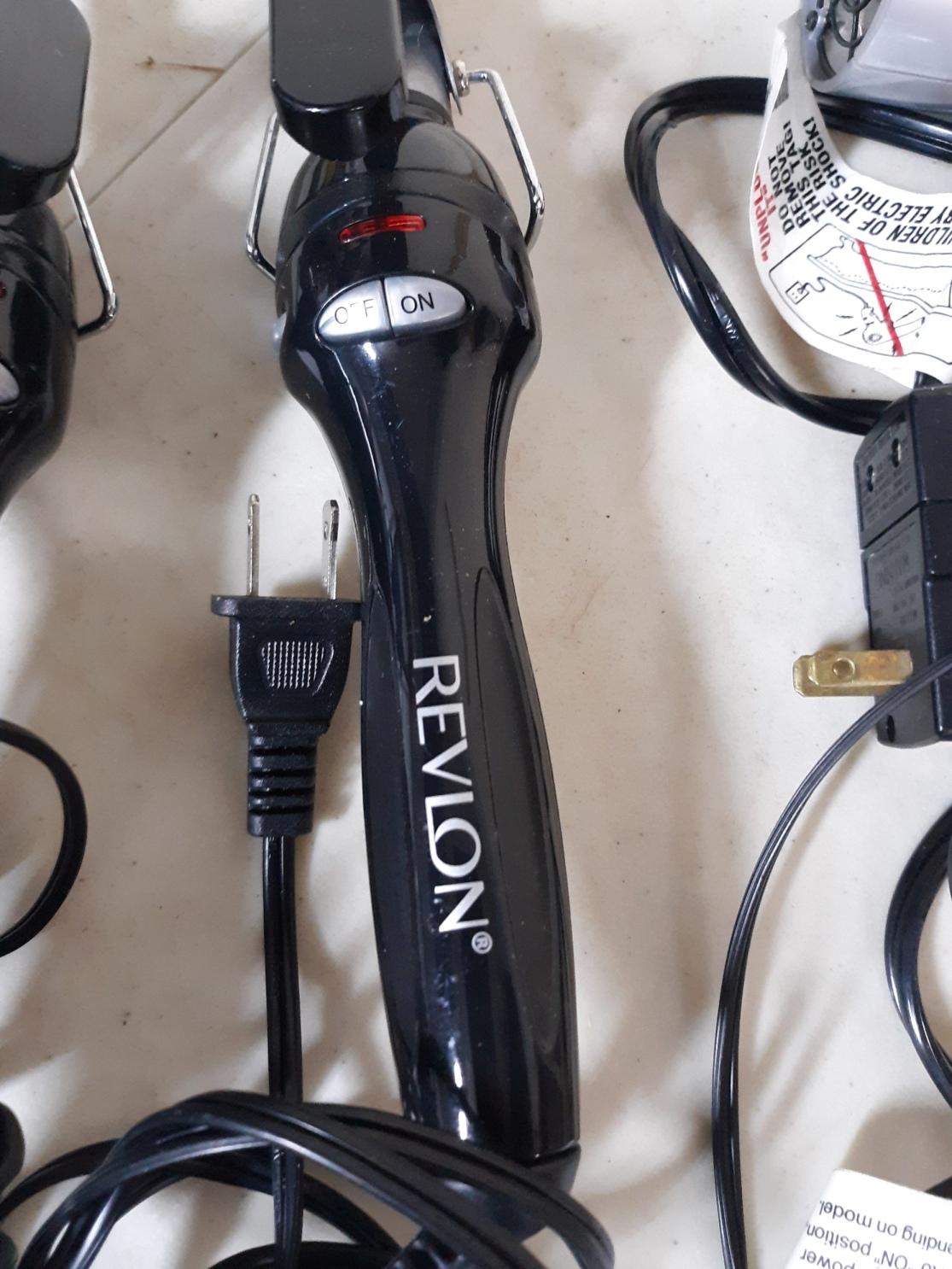 Revlon Curling Irons, Conair Dryer