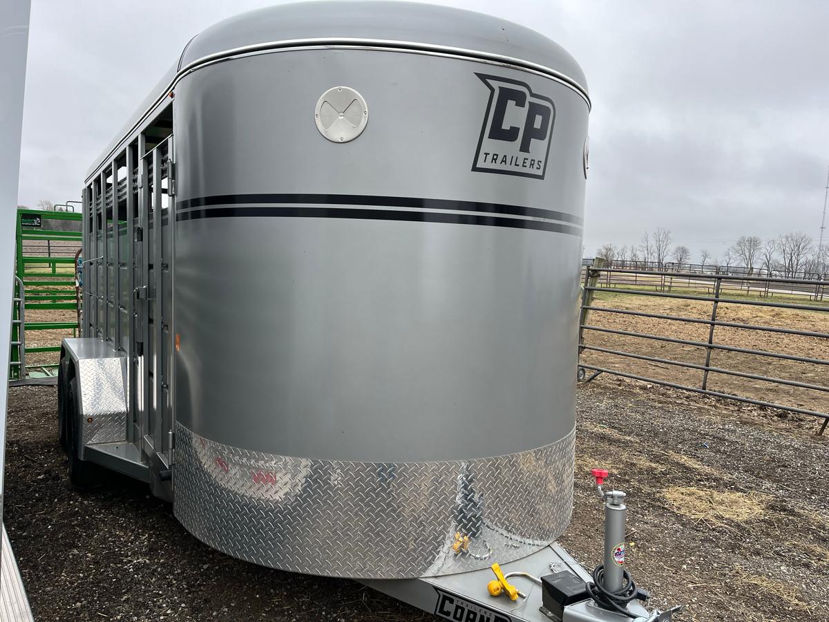 2022 Corn PRO 16 Ft. Livestock Trailer,