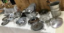 Large Assortment of Pans