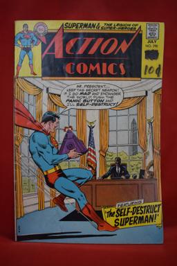 ACTION COMICS #390 | THE SELF DESTRUCT SUPERMAN - CURT SWAN | *SOLID - CREASING - WRITING - SEE PICS