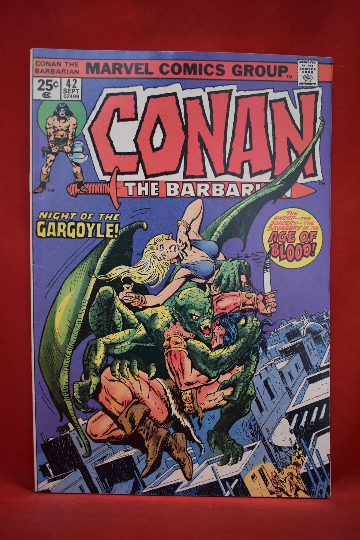 CONAN #42 | NIGHT OF THE GARGOYLE! | GIL KANE & ERNIE CHAN - 1974