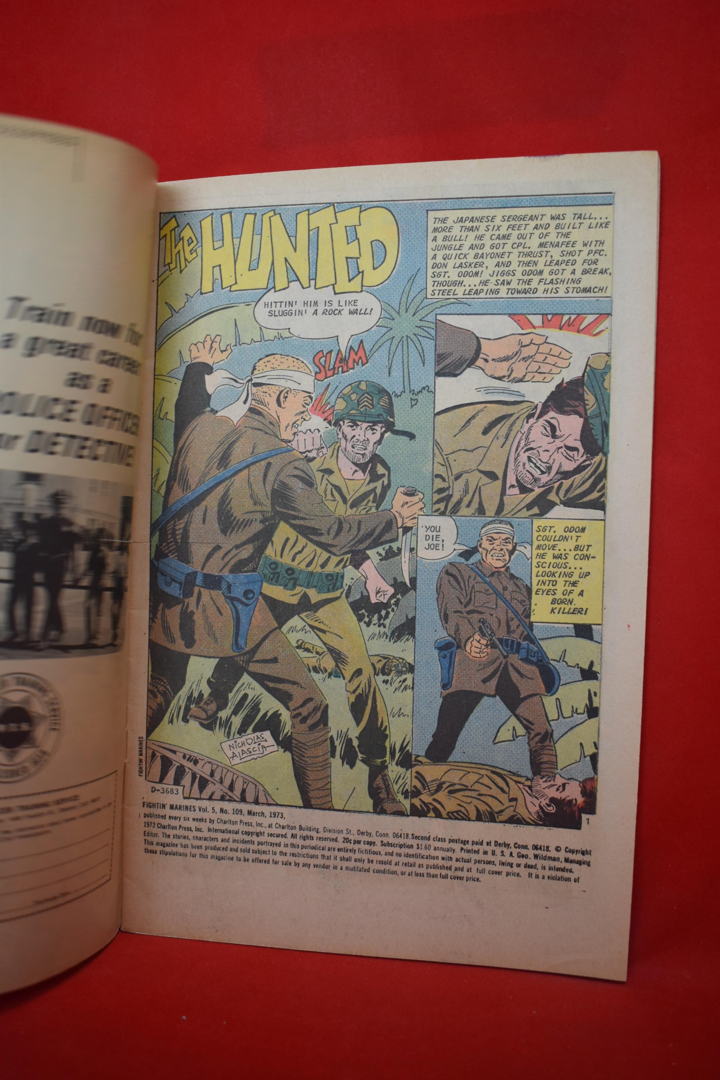 FIGHTIN MARINES #109 | THE MARINE KILLER! | JACK KELLER - 1973