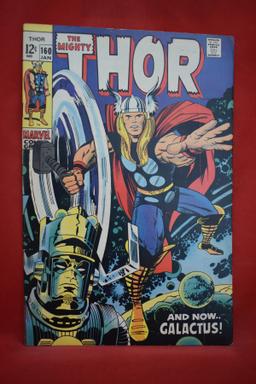 THOR #160 | KEY GALACTUS STORY | JACK KIRBY & STAN LEE - 1969