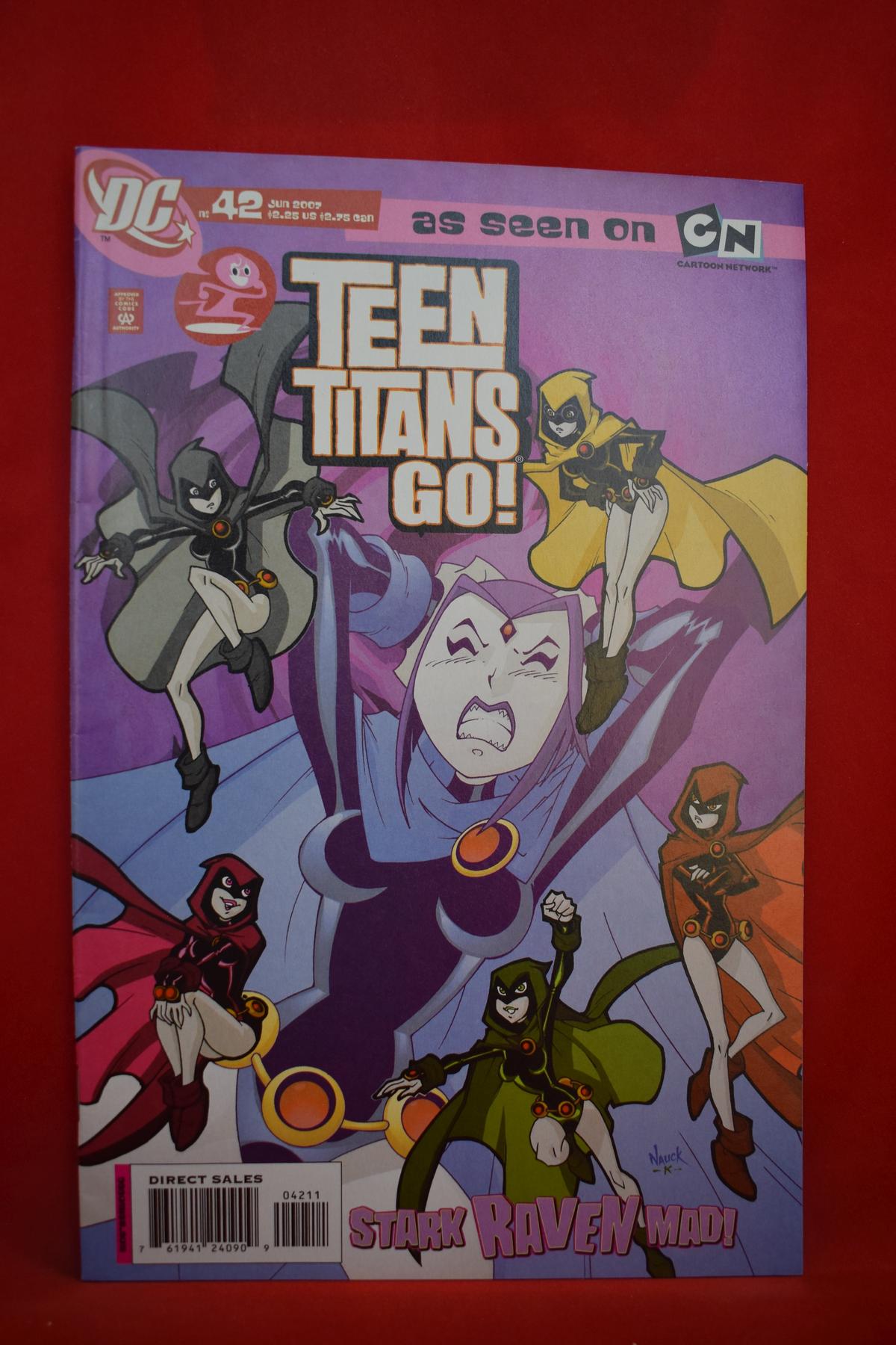 TEEN TITANS GO #42 | KEY 1ST APP OF EMOTICLONES! | VERY LOW PRINT