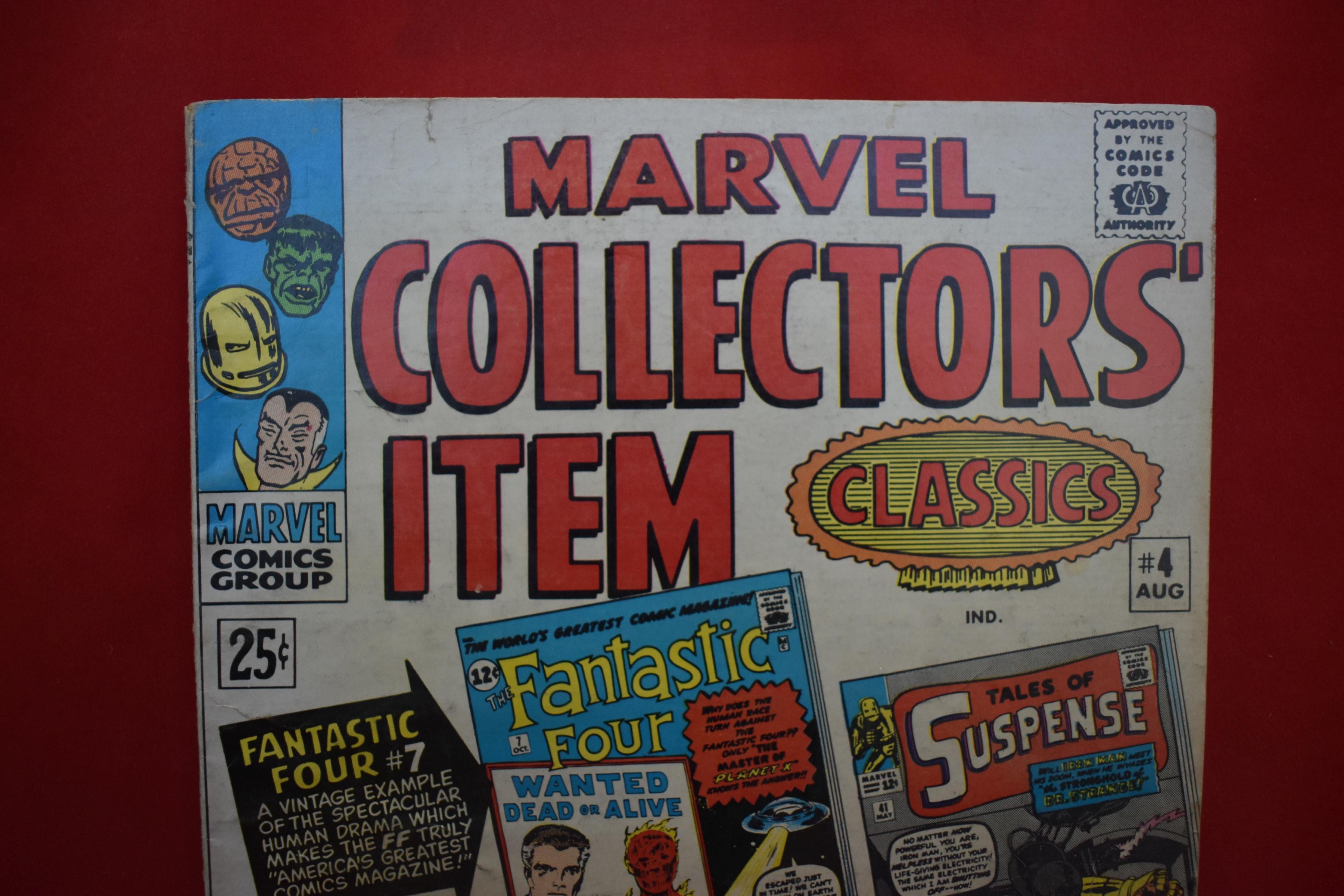 MARVEL COLLECTORS ITEM CLASSICS #4 | REPRINTS FANTATIC FOUR #7 | JACK KIRBY - 1966