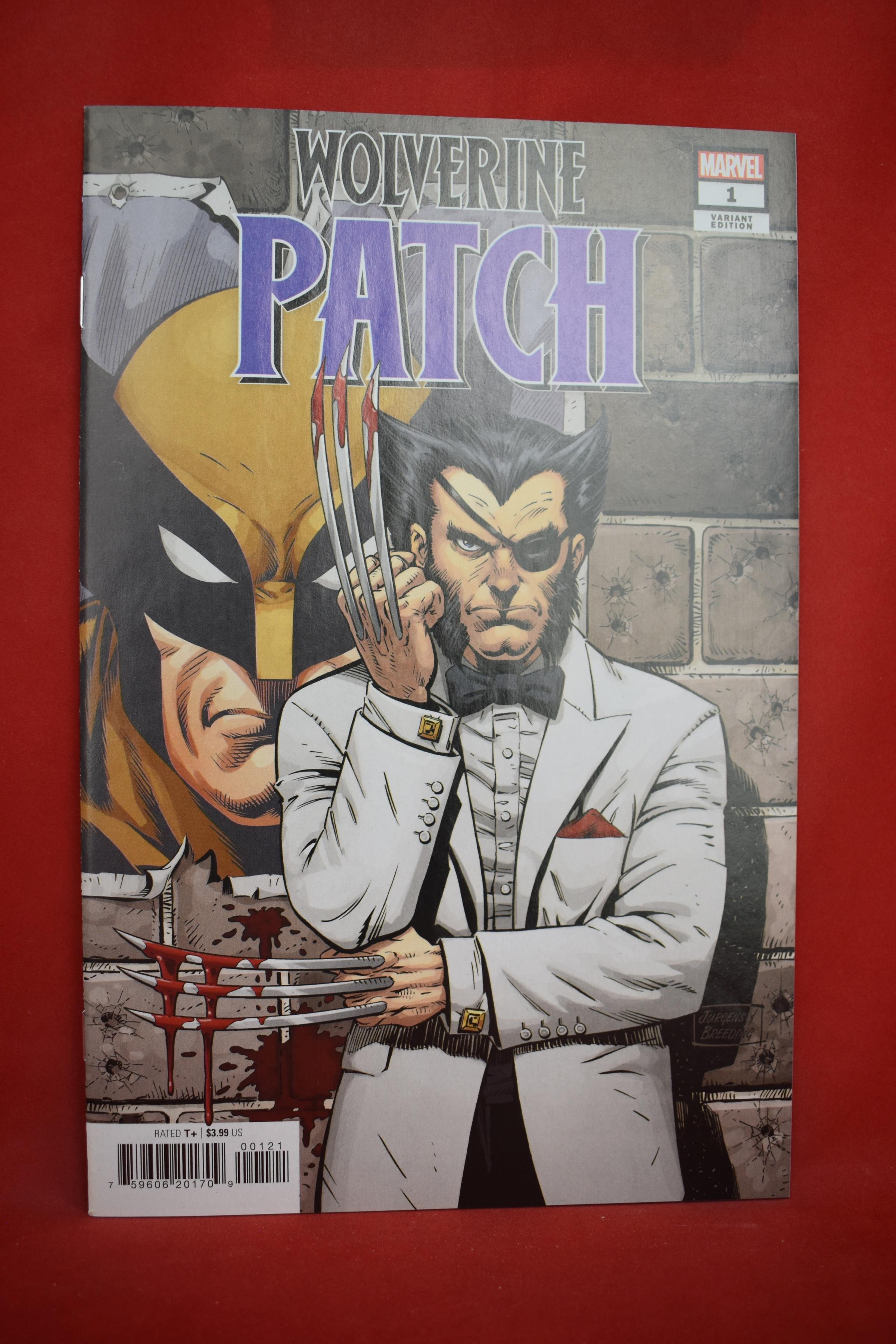 WOLVERINE PATCH #1 | 1ST APP OF GIMEL, 1ST APP OF KRASNY BETH | DAN JURGENS VARIANT