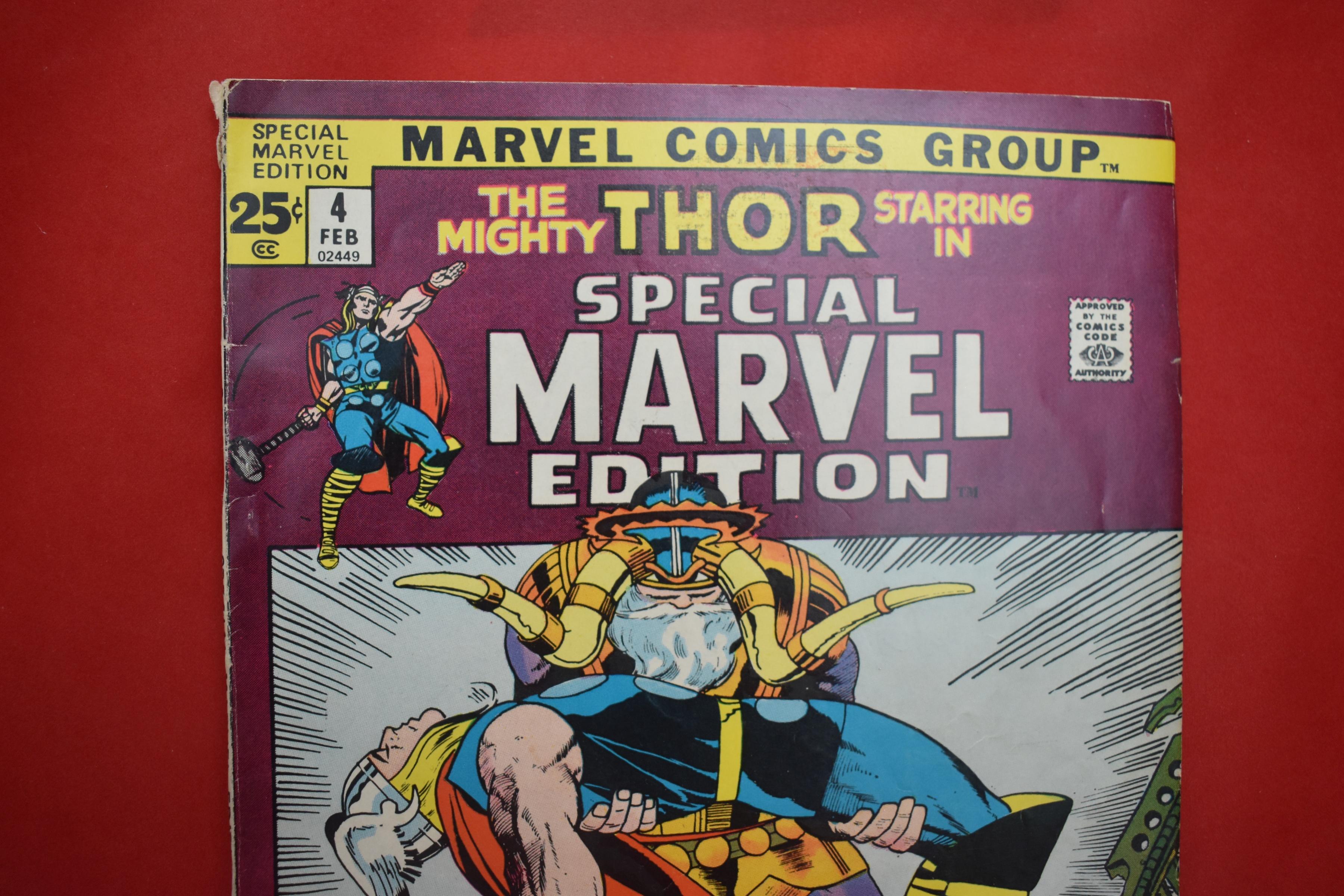 SPECIAL MARVEL EDITION #4 | THE HAMMER AND THE HOLOCAUST! | JACK KIRBY - 1972