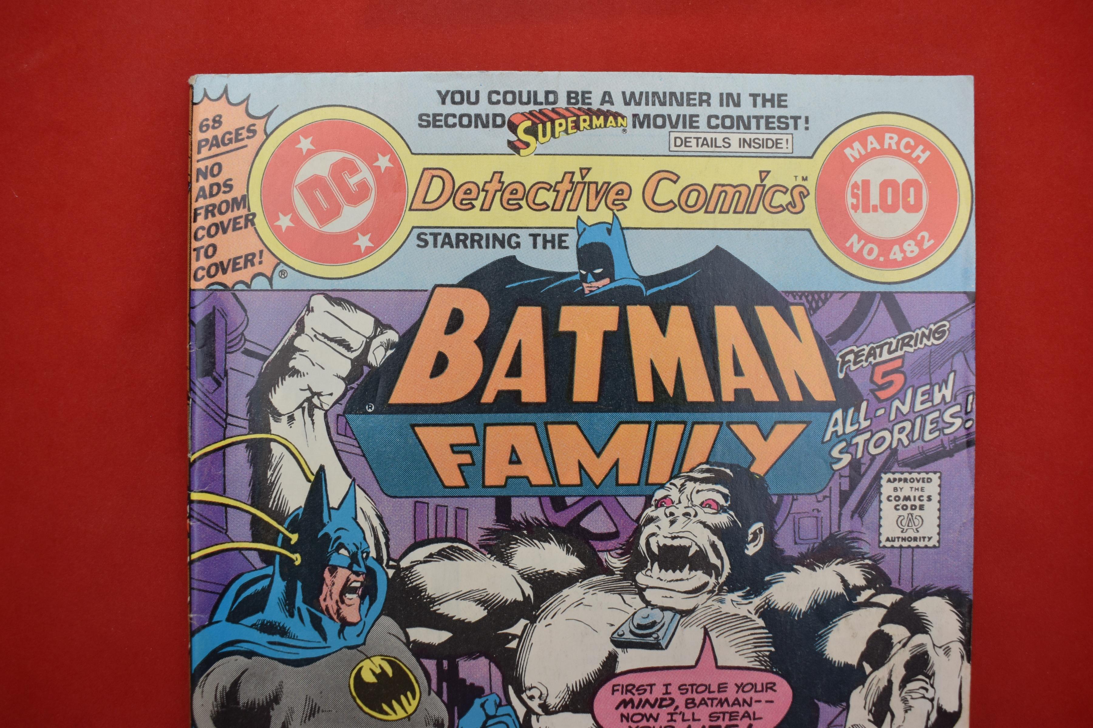 DETECTIVE COMICS #482 | NIGHT OF THE BODY SNATCHER! | RICH BUCKLER - 1979