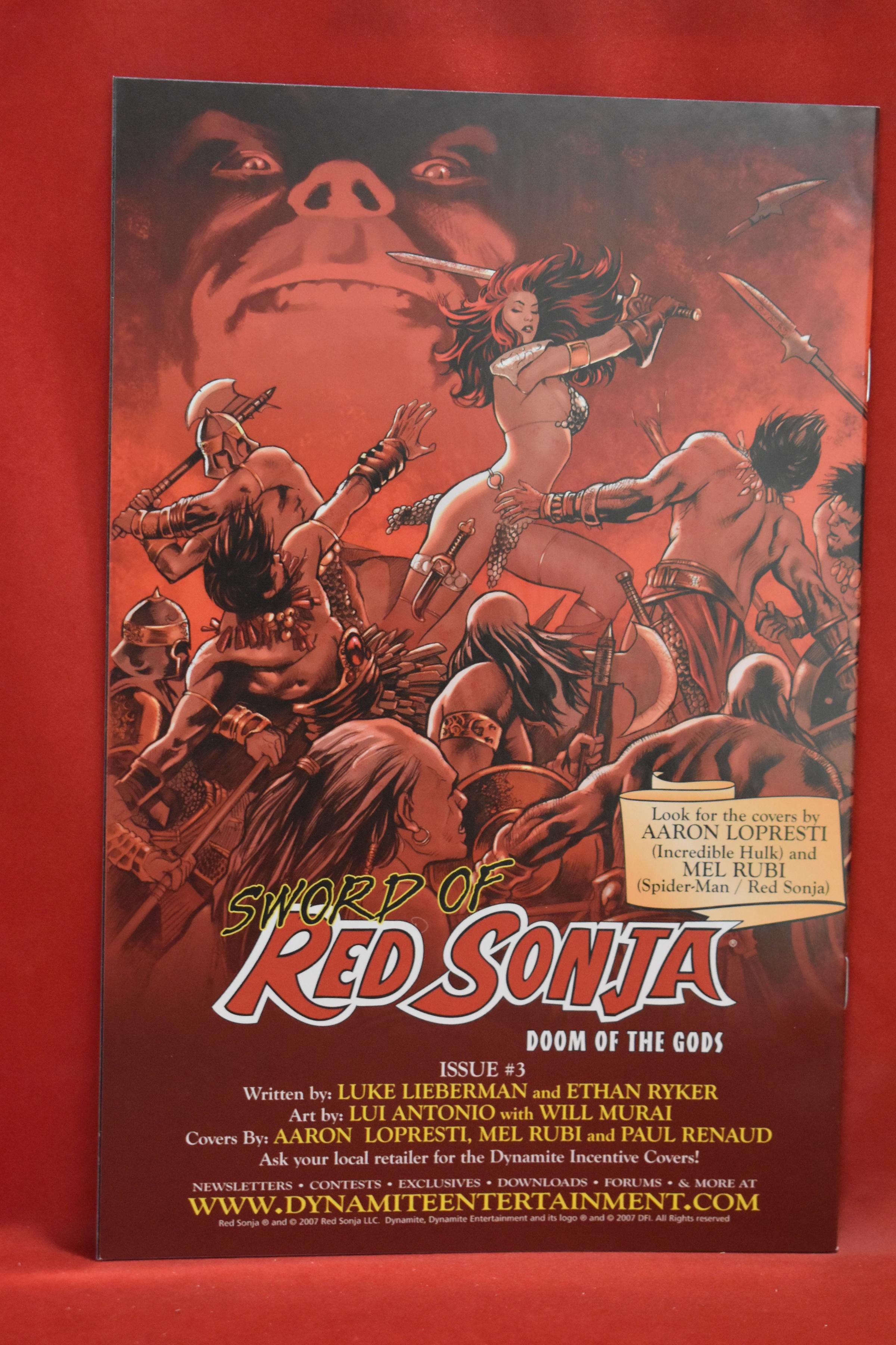 SWORD OF RED SONJA: DOOM OF THE GODS #2 | THE RETURN OF THULSA DOOM!