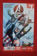 AVENGERS WORLD #1 | 1ST ISSUE - JONATHAN HICKMAN & JOHN CASSADAY