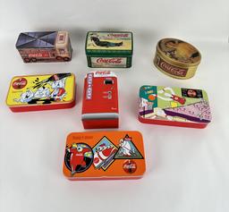 Coca Cola Collector Tins