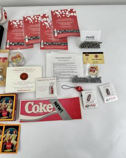 Large Group of Coca Cola Collectibles