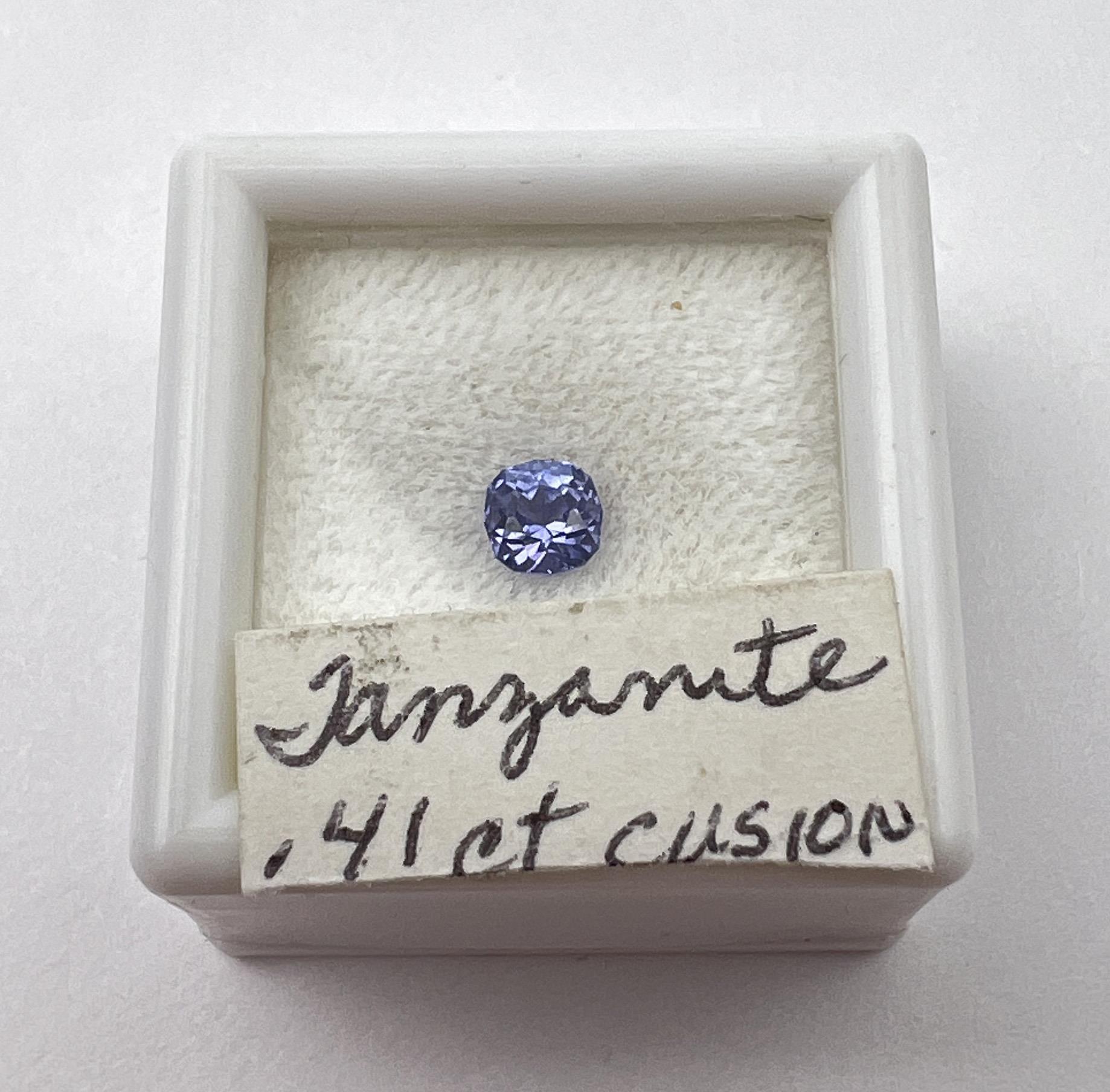 .41 Carat Tanzanite Faceted Gemstone