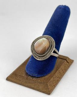 Linda Shelandewa Zuni Sterling Silver Ring