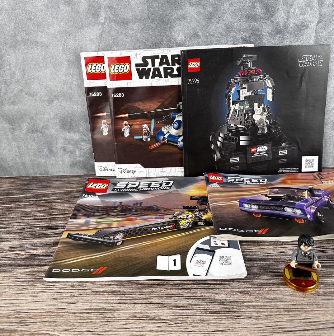 Collection of Legos and Booklets