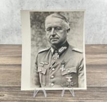 General Erich von Manstein Photo