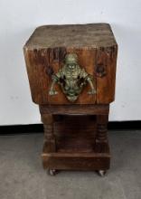 Antique Butchers Block