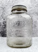 Three Pound Coffee Jar