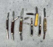 Collection of Vintage Pocket Knives