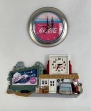 Coca Cola Clocks