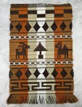 Ecuador Wool Rug Wall Hanging