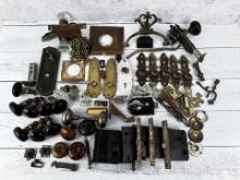 Collection of Antique Victorian Door Hardware