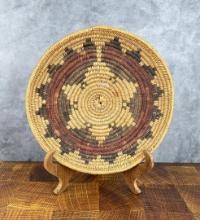 Large Navajo Indian Wedding Basket