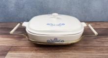 Corning Ware Blue Cornflower Casserole