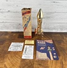 1950s Bank Of Baltimore Rocket Coin Bank