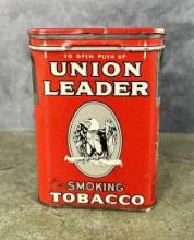 Union Leader Pocket Tobacco Tin