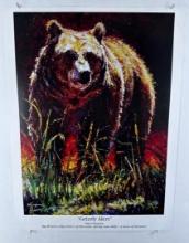 Harry Koyama Grizzly Alert Print