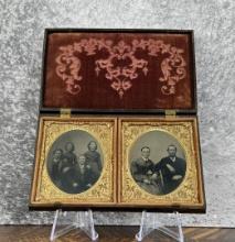 Double Daguerreotype Photo Thermoplastic Case