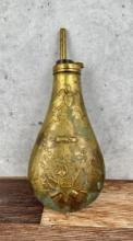 Brass Peace Powder Flask