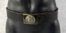 WW2 German NSKK Motorcycle Corps Belt and Buckle