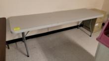 FOLDING TABLE MOLDED 96" X 30"