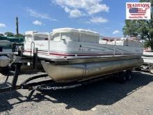 2004 Bentley 24ft Pontoon Boat Hull G304