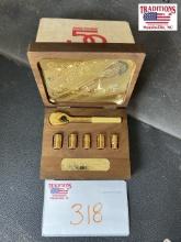 1988 MAC Tools 24KGold Plated 1/4" Ratchet