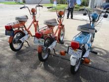 1978 Honda Express NC50 Scooter Lot of (3)