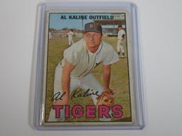 1967 TOPPS BASEBALL #30 AL KALINE DETROIT TIGERS HOF VINTAGE