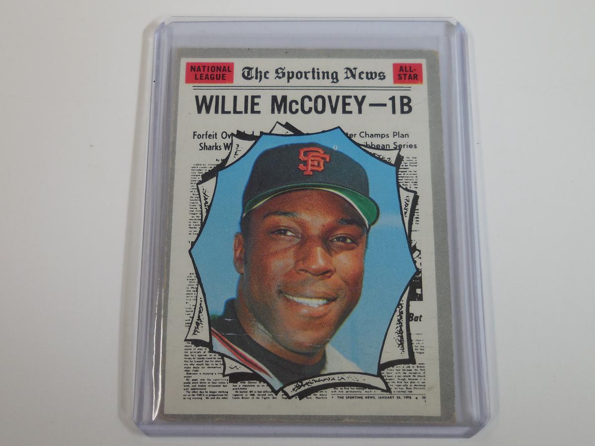 1970 TOPPS BASEBALL #450 WILLIE MCCOVEY GIANTS ALL STAR VINTAGE